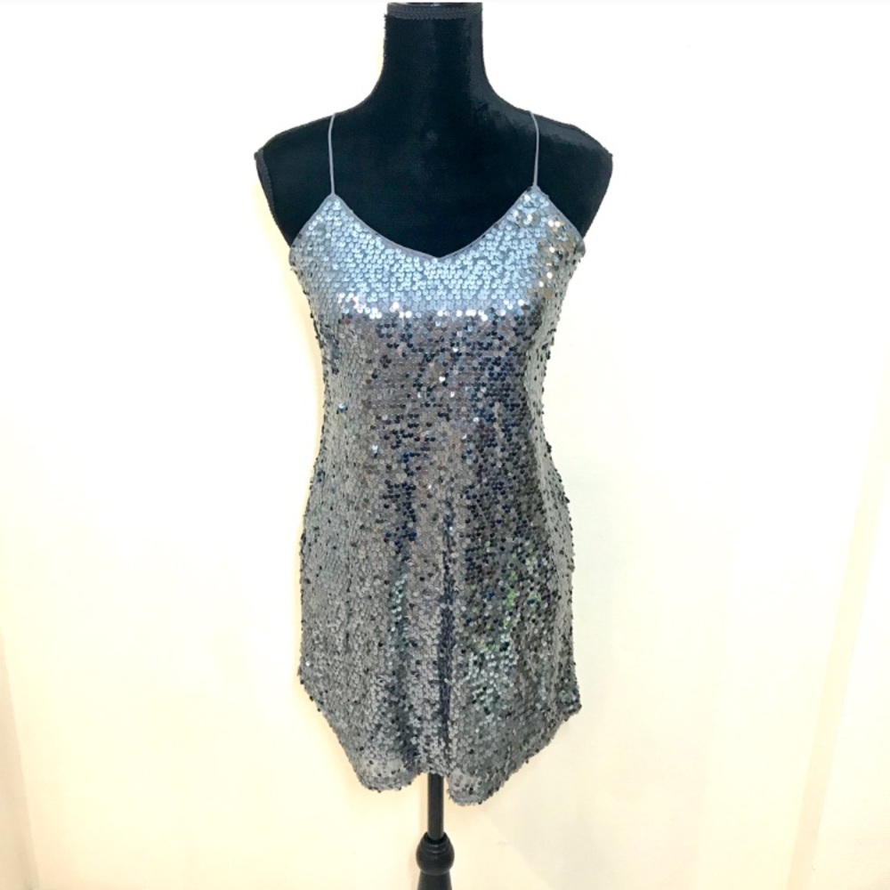EXPRESS SEQUIN DRESS - Picture 7 of 8